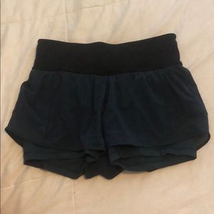 Shorts with spandex